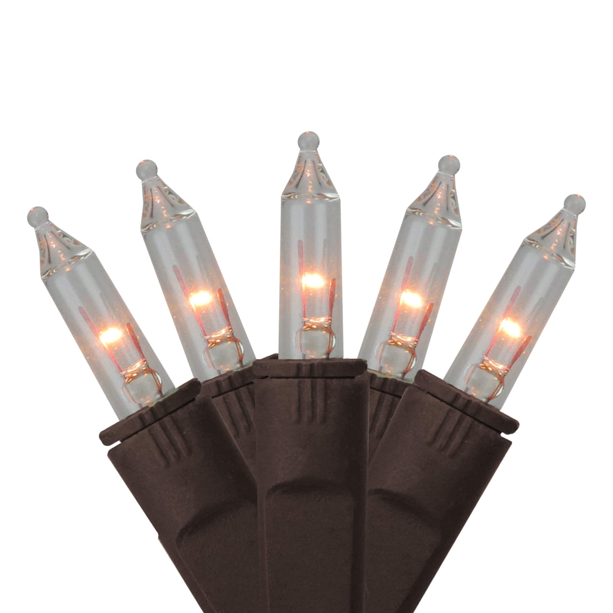 50ct. Clear Perm-O-Snap Mini String Lights